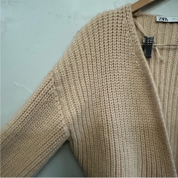 Zara Wrap Tie Sweater. Small. GUC. Blogger Favorite. - Picture 7 of 11
